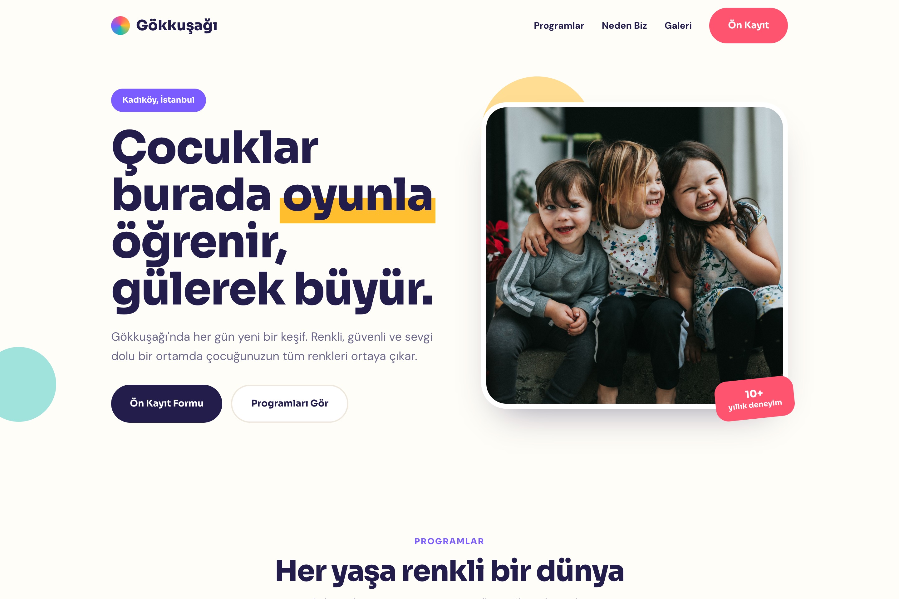 Gökkuşağı Anaokulu